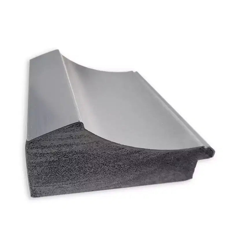 30" x 66" Non-Beveled Peak Polished Nickel Full Length Floor Leaner Mirror - Amanti Art: Includes Mounting Hardware, Modern Design