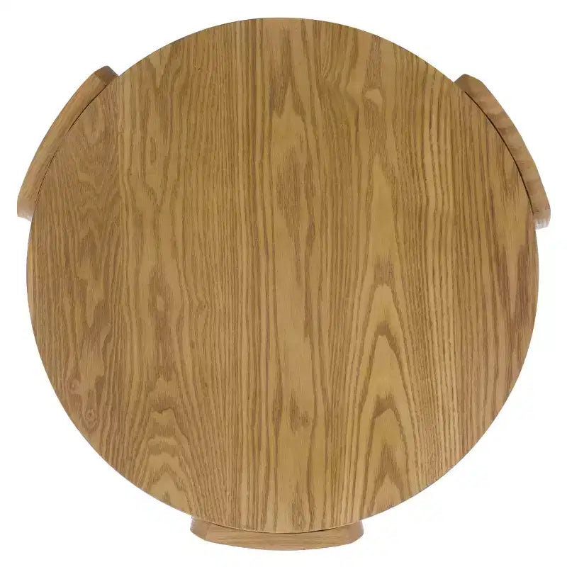 Randy Round Wood Accent Table - Natural - SEI