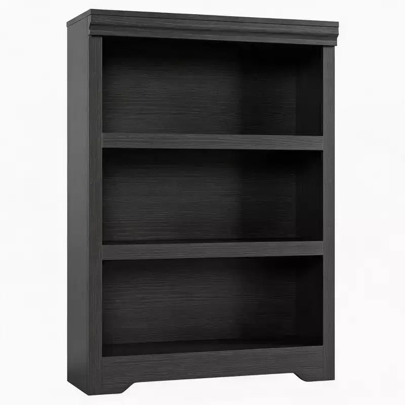 Bookshelf, Tall Farmhouse Bookcase Adjustable Shelves, Open Display Storage Rack with Anti-Slip Design for Home Office, Balcony, Library