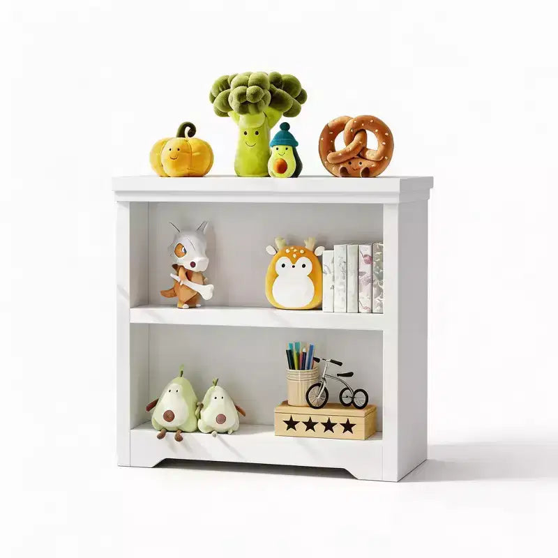 Bookshelf, Tall Farmhouse Bookcase Adjustable Shelves, Open Display Storage Rack with Anti-Slip Design for Home Office, Balcony, Library