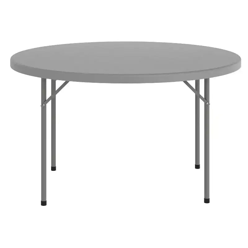 Flash Furniture 4-Foot Round Plastic Folding Table