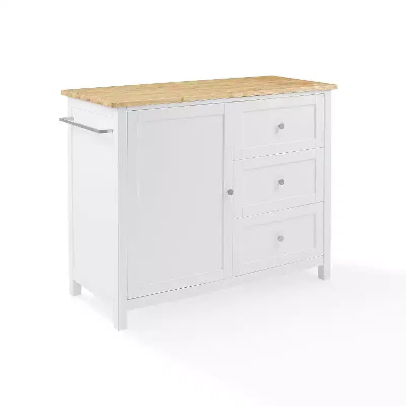 HomeStock with Door and Shelves Kitchen Islands