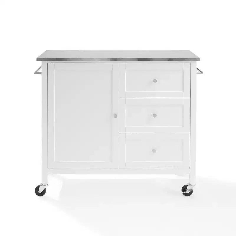HomeStock with Door and Shelves Kitchen Islands